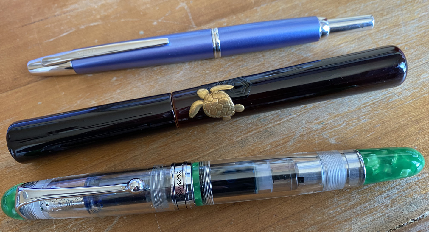 possible writer's trio Alt text